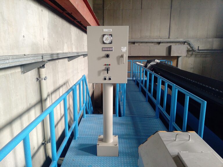 【施工事例】篠山排水ポンプ場電気設備増設工事