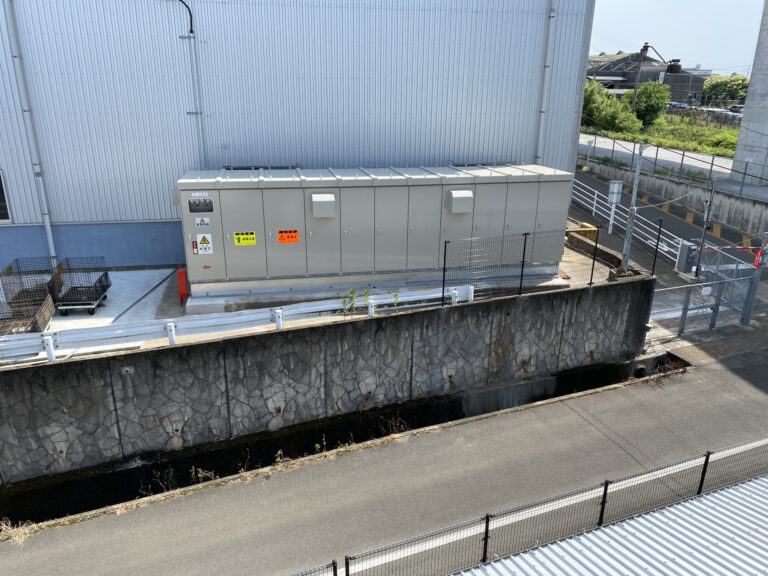 【施工事例】筑後市某工場　キュービクル取替工事