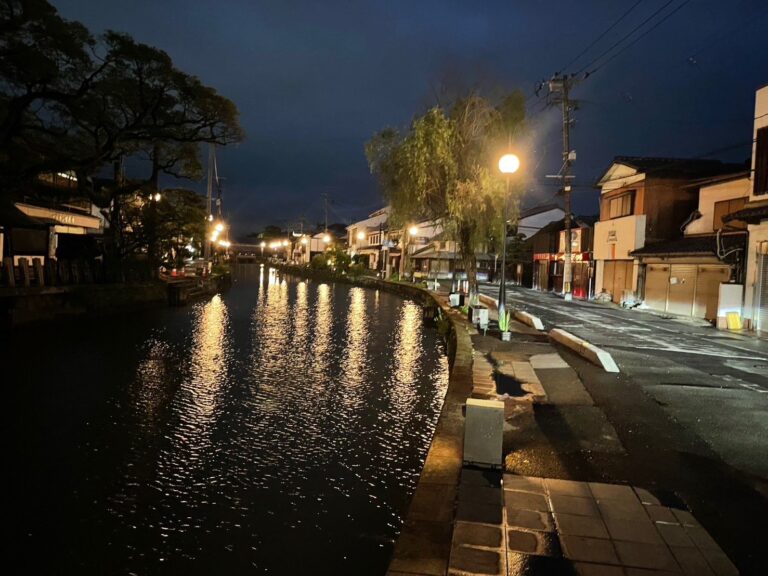 【施工事例】沖端水天宮周辺照明改修工事（１工区）